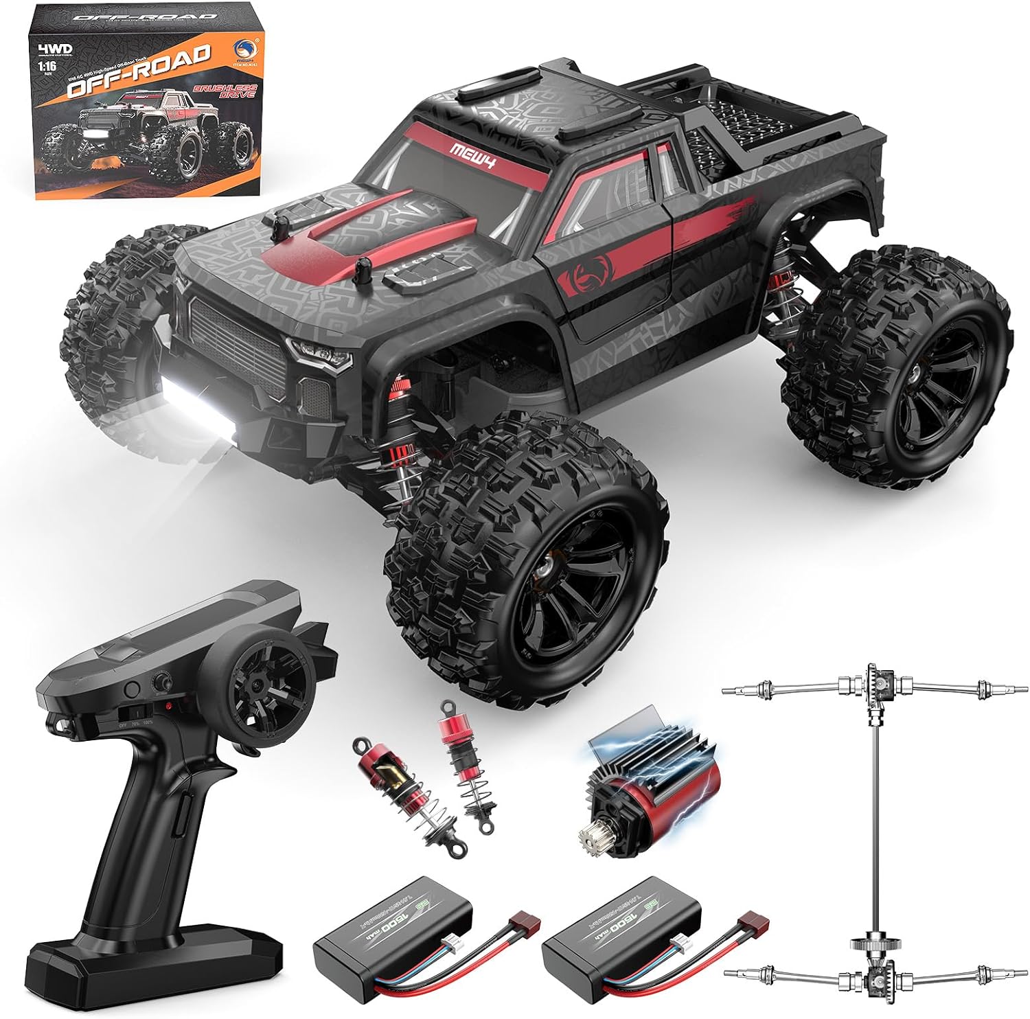 Mew4 1/16 Brushless Remote Control Car