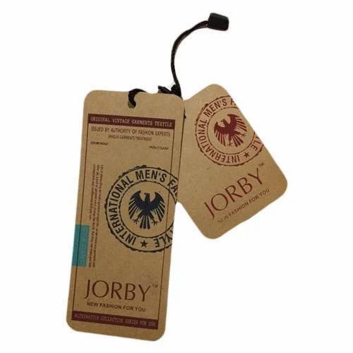Printed Brown Paper Hang Tag