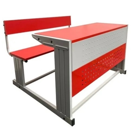 Durable High Strength Steel School Bench