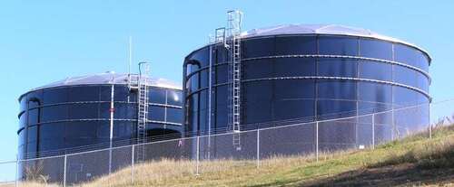 Industrial Storage Tank - Color: White