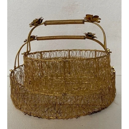 Metal Round Wire Mesh Basket