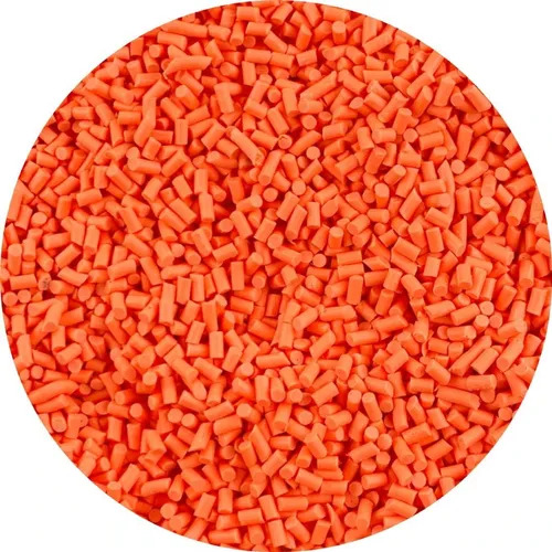 Orange PBT Granules - Recycled Industrial Grade PBT Material, Eco-Friendly Orange Color for Plastic Industry Applications