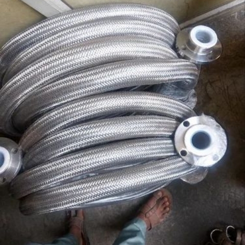Ptfe Convoluted Flexible Hose Pipe