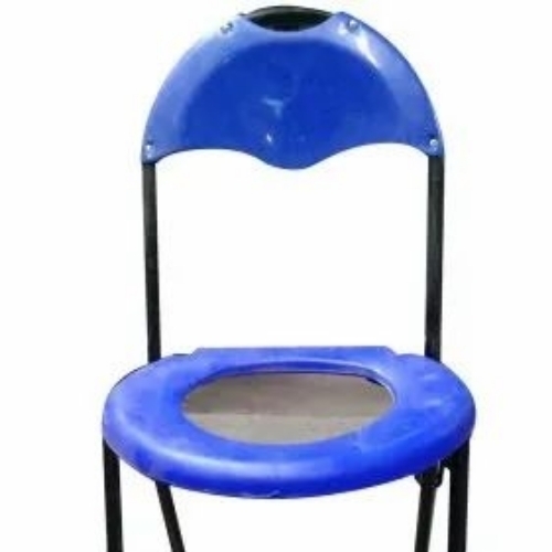 Round Cut Commode Chair