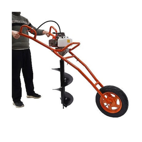 Single Wheel Trolley Earth Auger