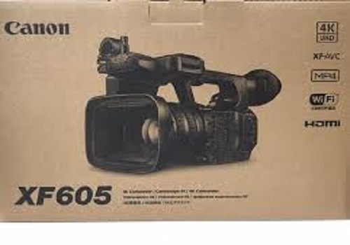 Canon XF605 UHD 4K HDR Pro Camcorder