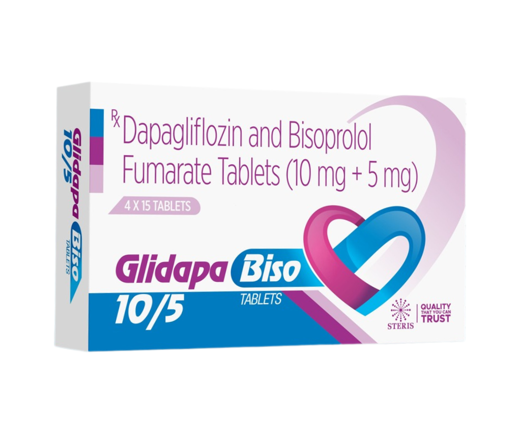 Dapagliflozin 10Mg And Bisoprolol Fumarate 5Mg Tablets - Feature: Highly Effective