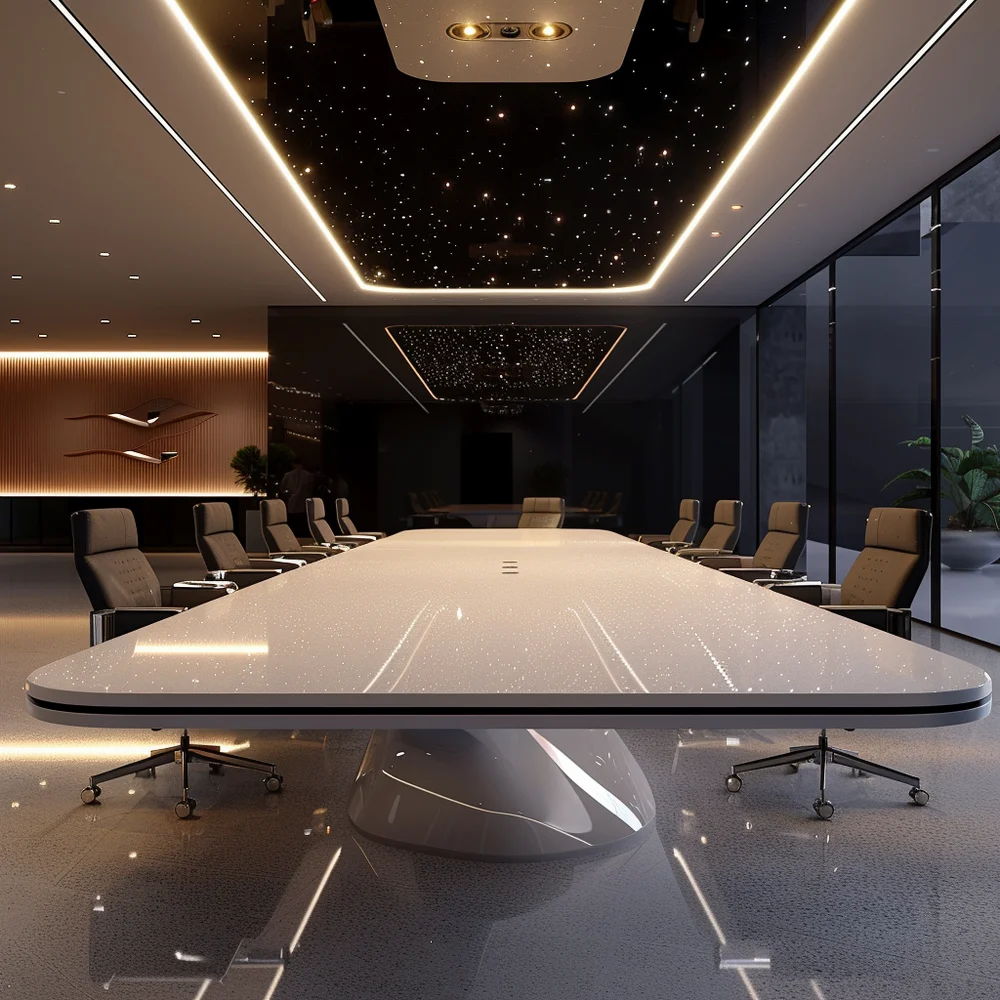 S-301 Sparkle White Solid Surface Sheet - Material: Acrylic