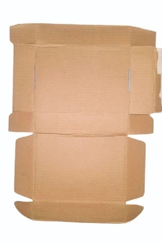 Brown Foldable Corrugated Box