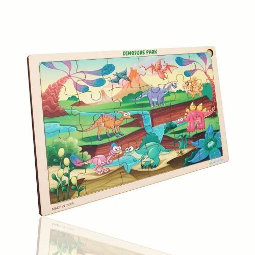 Kids Dinosaur Park Jigsaw Puzzle