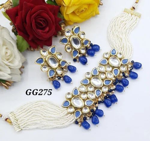 Kundan Necklace Sets - Pendants Type: Charm Pendants