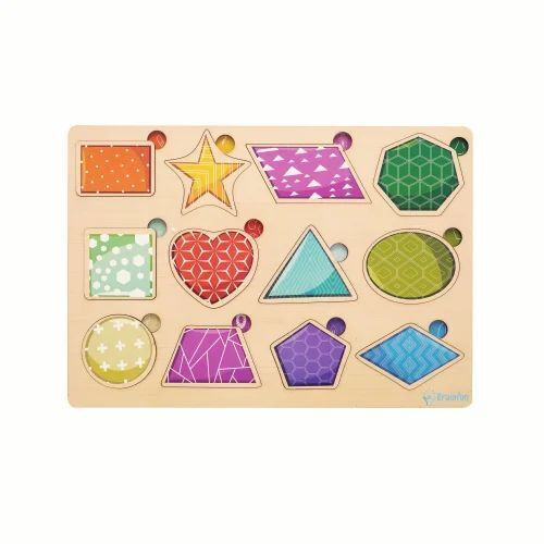 Wooden Shapes Jigsaw Puzzle