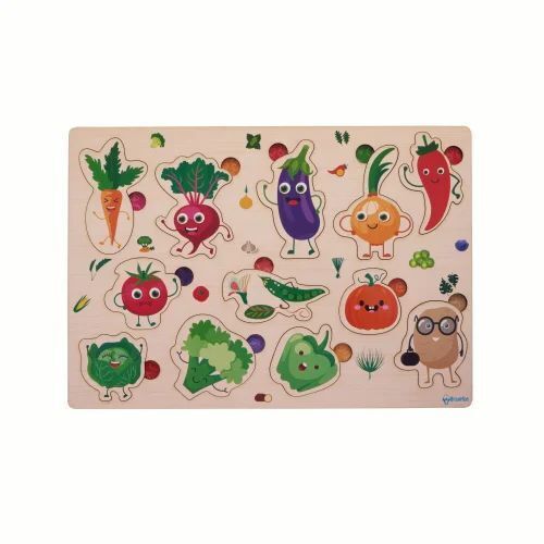 Wooden Vegetable Jigsaw Puzzle