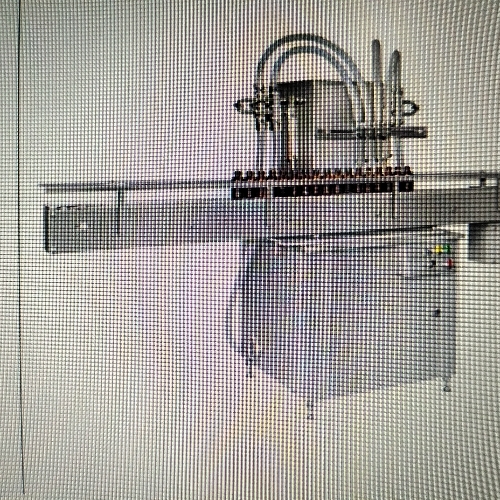 Automatic four head liquid machine 
