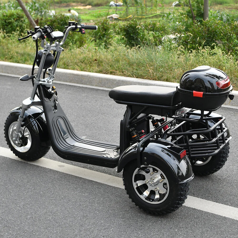 Electric 3 Wheel Scooter 2000W - Features: Long Lasting Use