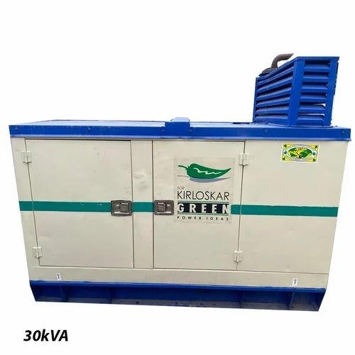 Used 20 Kva Kirloskar Silent Diesel Generator