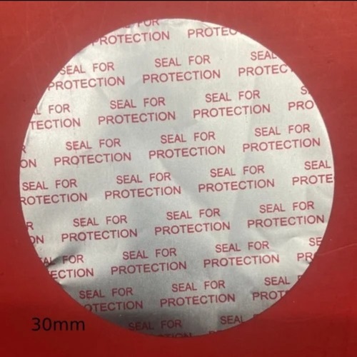 30 mm Almunium printed induction sealing wad