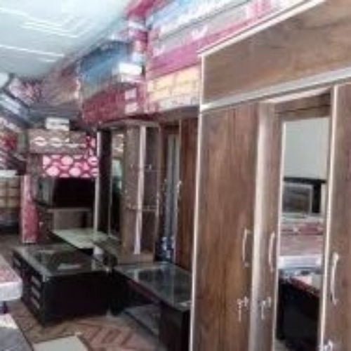 Wooden Almirah With Mirror