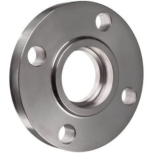 304 Stainless Steel Flange - Stainless Steel, Silver, Polished | Durable, High Strength, Corrosion Resistant