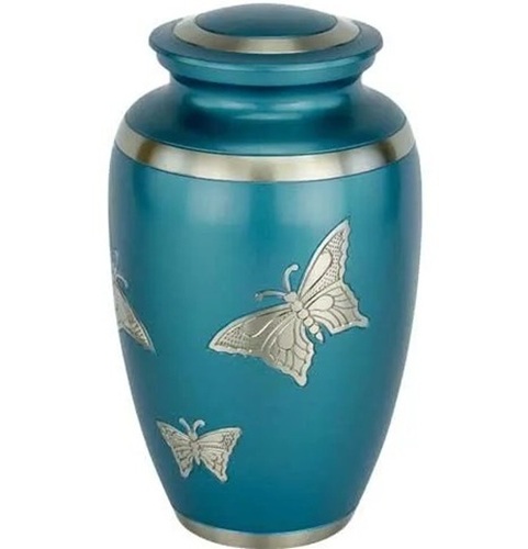 Classic Engraved Butterfly Urn