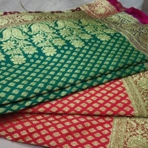 Designer Banarasi Wedding Saree