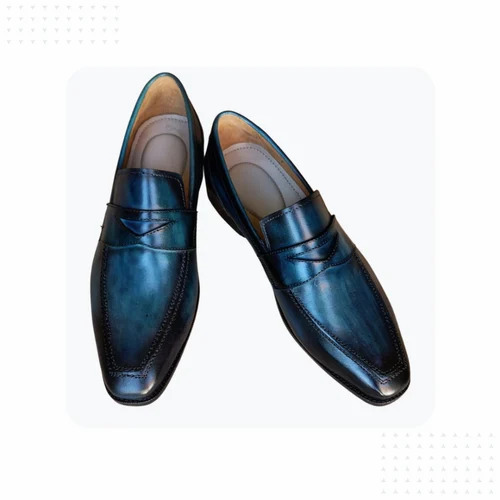 Plain Men Leather Shoes