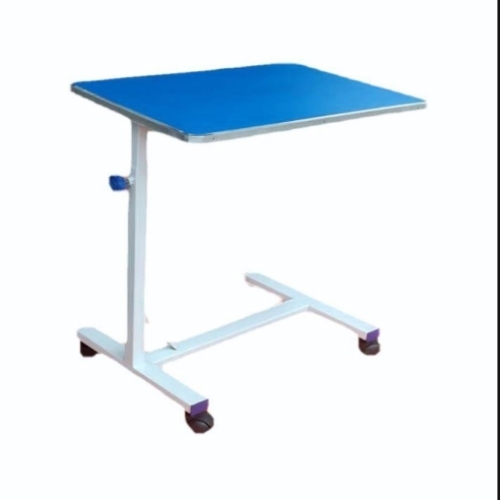 SS Cardiac Overbed Table