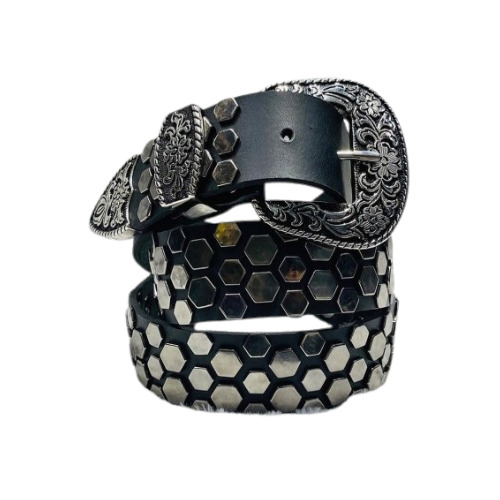Mens Fancy Leather Belt
