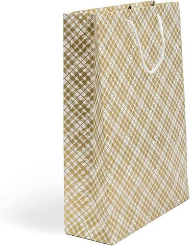 Printed Carry Bags - Color: Brown