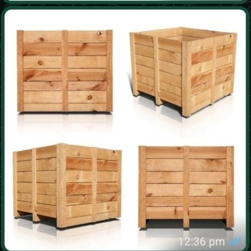 Wooden Cargo Boxes