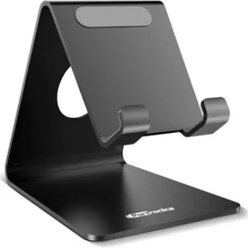 Black Metal Mobile Stand