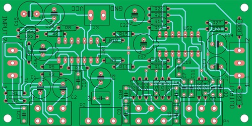 Computer Pcb - Color: Green