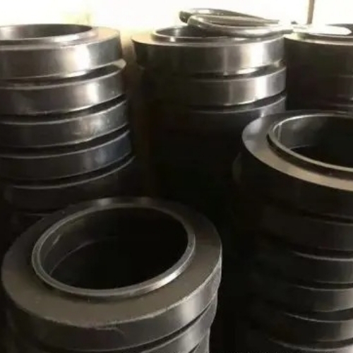 High Quality Industrial Use Return Rubber Disc Idler Roller Rubber Conveyor Roller Ring For Concrete Batching