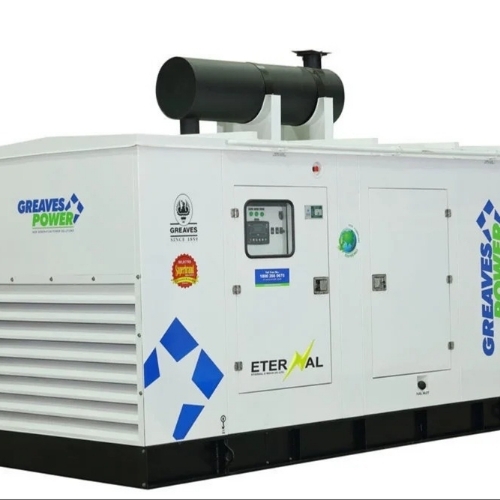Silent diesel generator