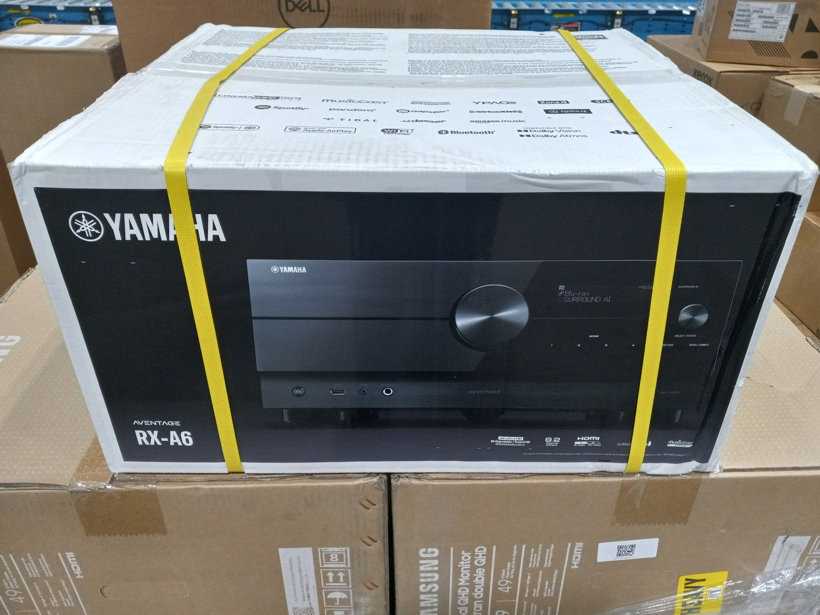 YAMAHA RX-A6A AVENTAGE 9.2-Channel AV Receiver with MusicCast