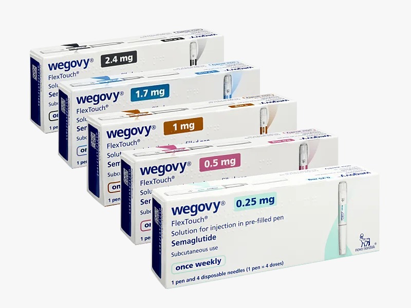 Wegovy Injection (Semaglutide 2.4 Mg-0.75 Ml - Packaging: Carton