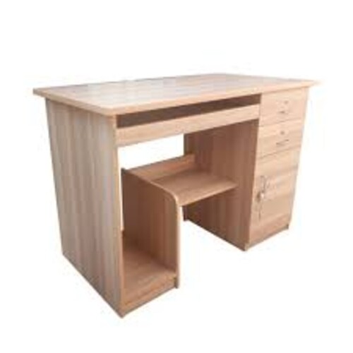 Wooden Computer Table - Artwork: Crafted