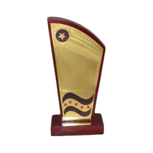 Wooden Printed Awards Trophy - Color: All Colors