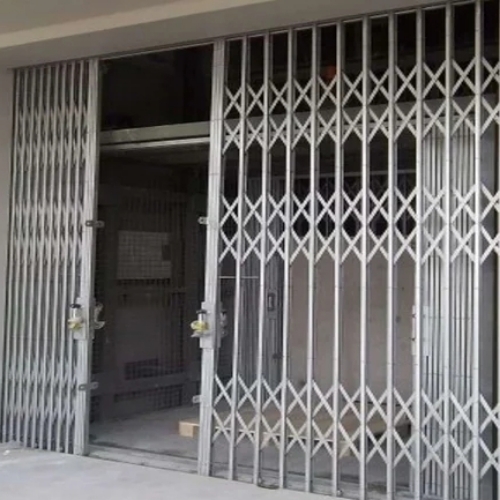 Wrought Iron Modern Security Gate