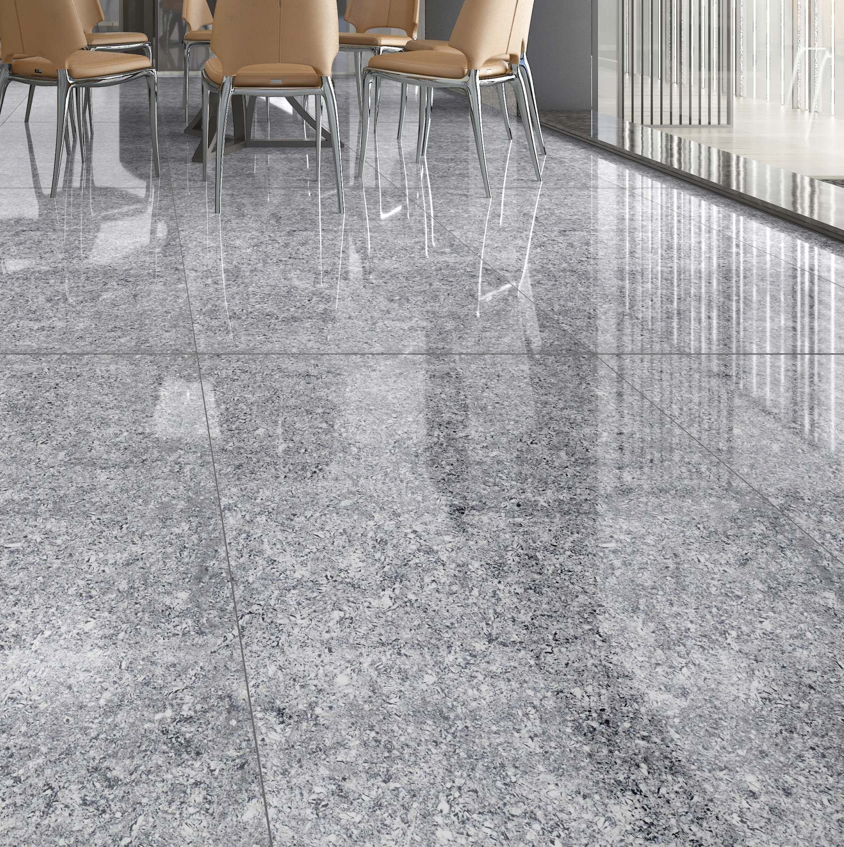 2X2 Double Charged Vitrified Floor Tiles - Feature: Non-Slip