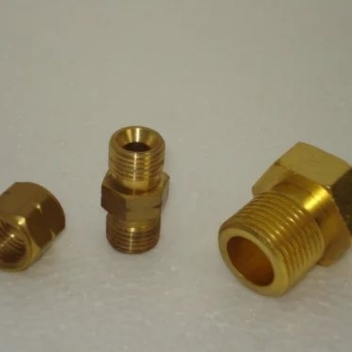 Brass Nut Nipple Set