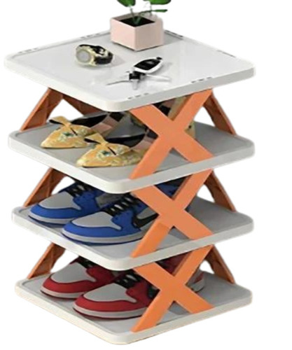 Foldable Plastic Shoe Rack