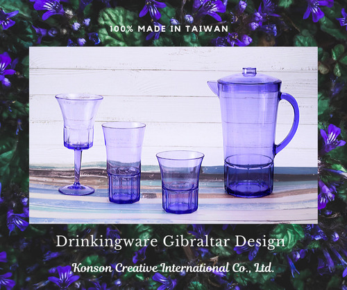 Reusable Plastic Drinking Glasses, Shatter-proof Tumblers, BPA-Free, Reusable, Acrylic