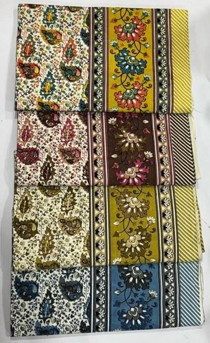 Cotton Bed Sheet - Pattern: Applique