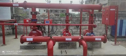 Fire Hydrant System - Color: Red