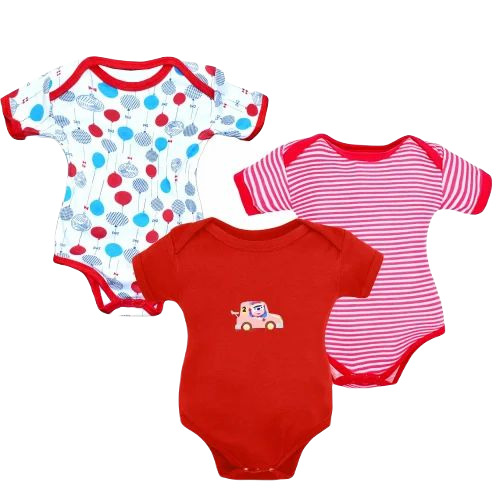 Half Sleeves Baby Romper