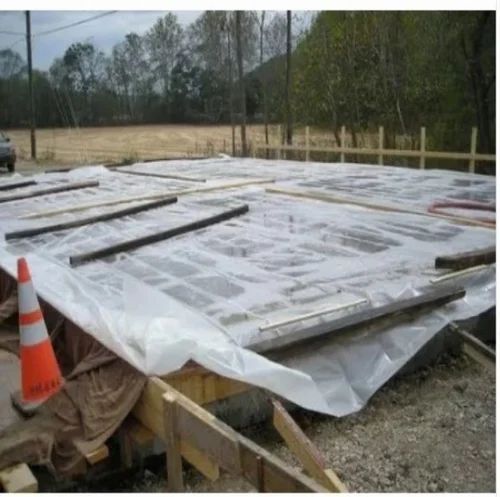 Plastic Sheet For Construction - Color: White