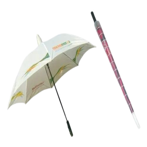 White Polyester Umbrella