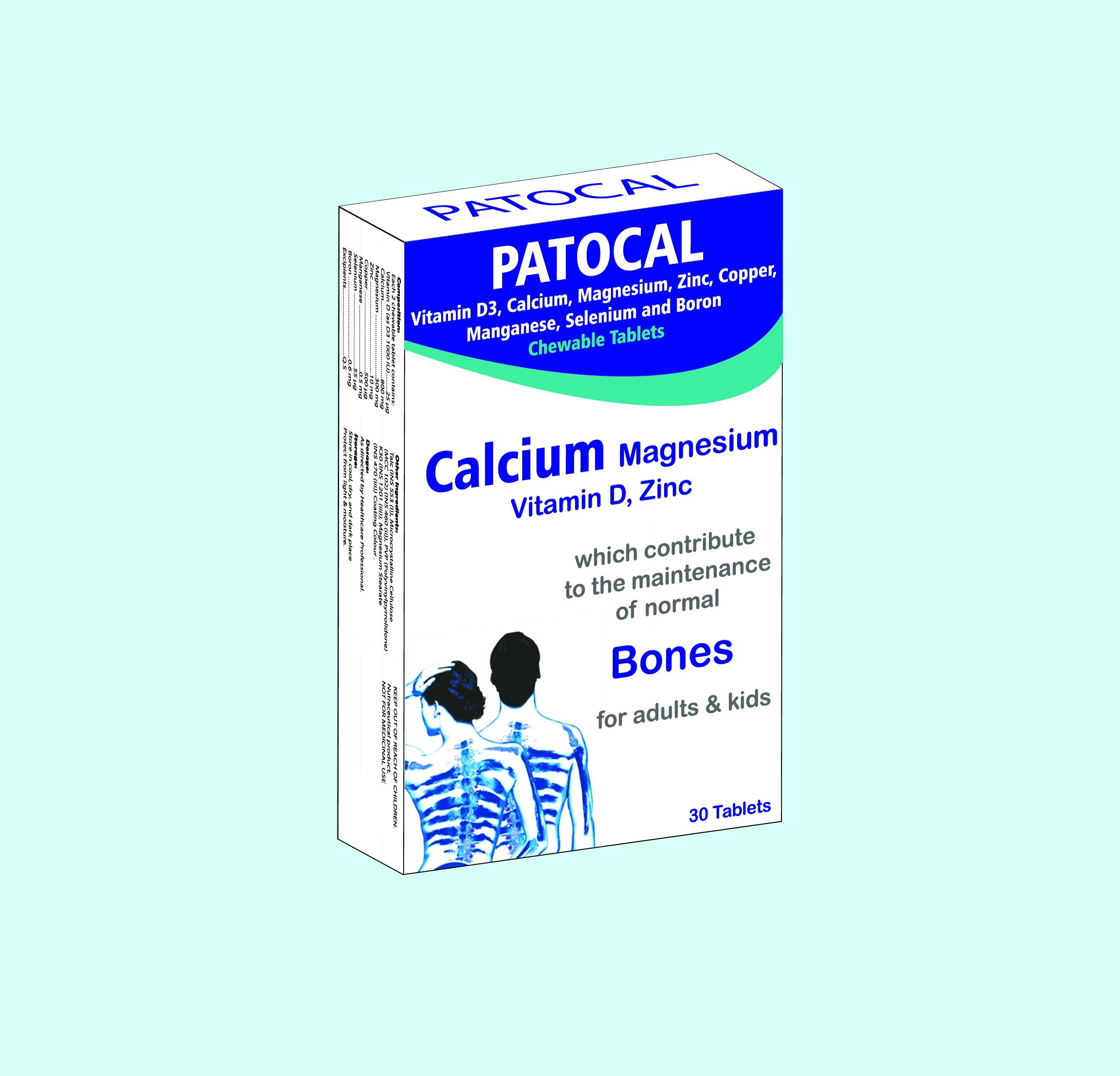 Calcium Magnesium Zinc And Vitamin D3 Tablet
