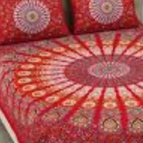 Cotton double bed sheet 